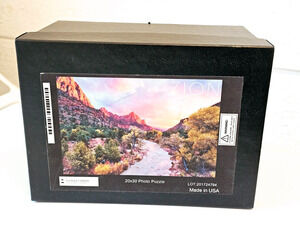 Shutterfly 20 x 30" Puzzle USA Zion Lantern Press